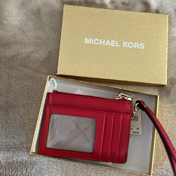 NWT MICHAEL KORS SMALL JET SET COIN PURSE - Picture 2 of 3